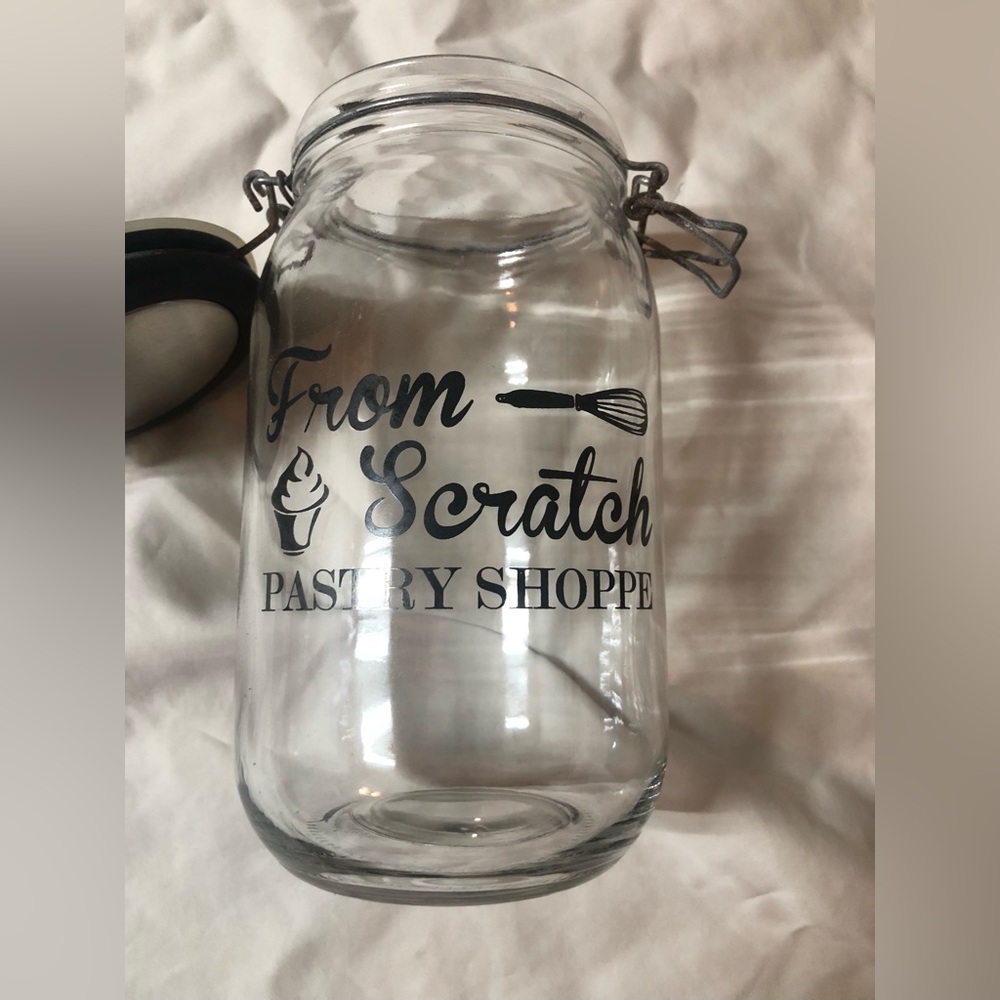 GLASS COOKIE 🍪 JAR